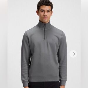 Hugo Boss Quarter Zip Sweat Shirt -0401